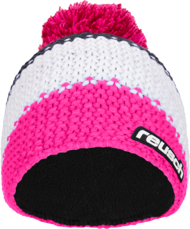 Reusch Enzo Beanie 6180010 3426 white pink front